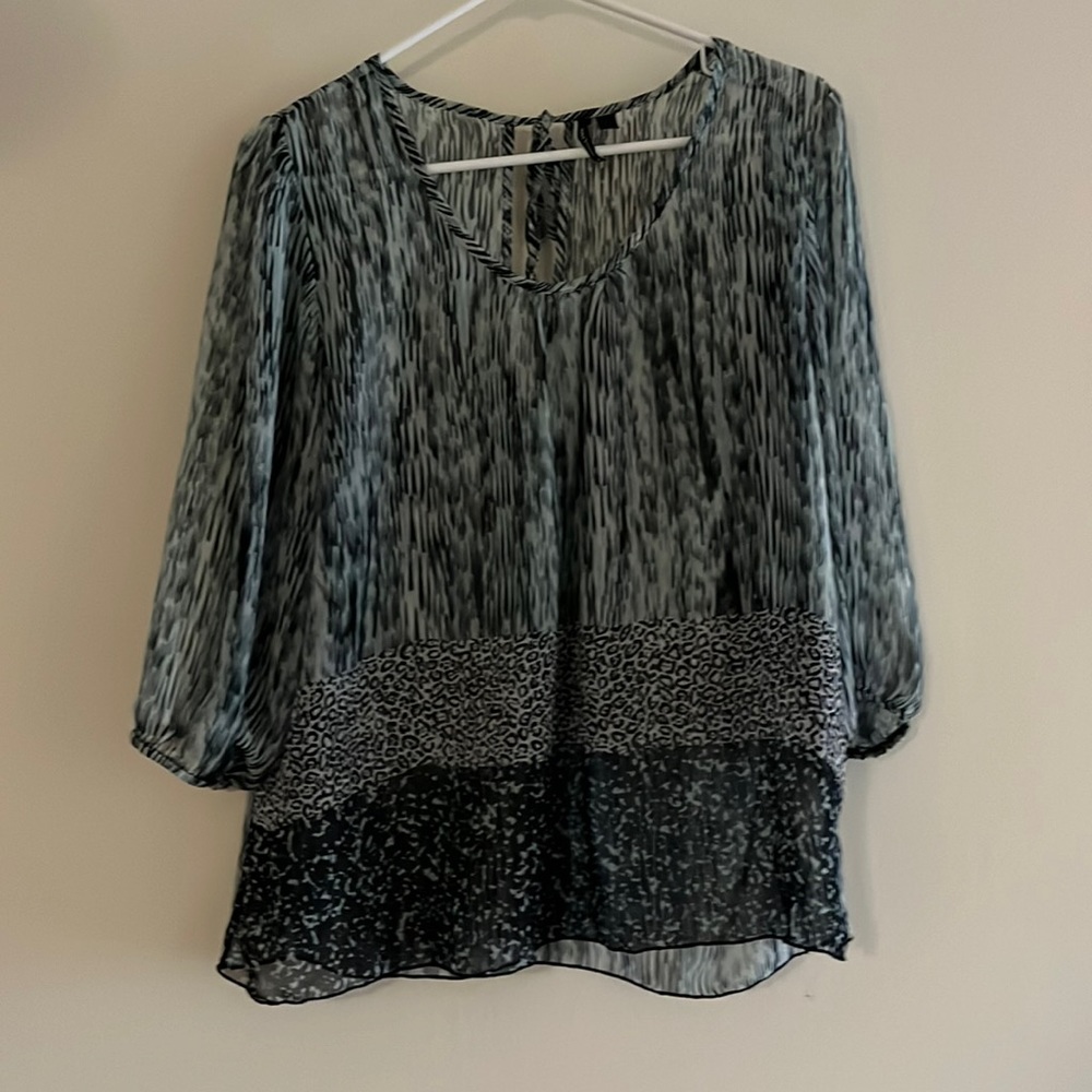 Animal print summer top